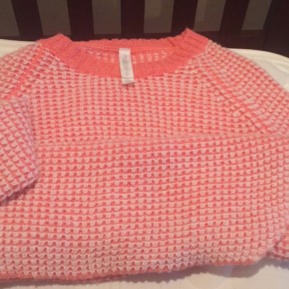 Pink sweater